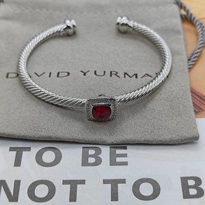 DY vintage 4mm Red bracelet size M